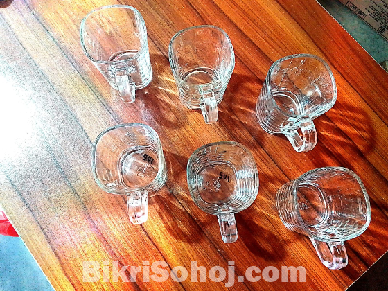 Nasir Glassware – 6 Pcs Premium Glass Set (N34M)